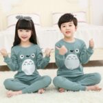 2 pièces surpyjama à manches longues pour enfants à motif panda_10