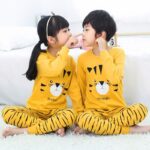 2 pièces surpyjama à manches longues pour enfants à motif panda_25