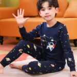 2 pièces surpyjama à manches longues pour enfants à motif panda_29