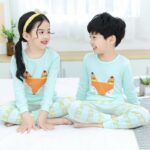 2 pièces surpyjama à manches longues pour enfants à motif panda_34