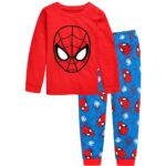 Ensemble de Surpyjama Spider-Man pour garçon à manches longues_10