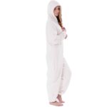 SurPyjama en polaire pour adolescents en forme de grenouillère Crème XS