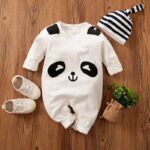 Surpyjama Panda design à manches longues pour bébé Panda 18-24 mois