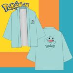 Surpyjama Pokémon à manches courtes unisexe Bleu ciel XXS