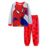 Surpyjama Spider-Man a col rond pour enfant style légère_10