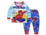 Surpyjama Spider-Man a col rond pour enfant style légère_11