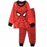 Surpyjama Spider-Man a col rond pour enfant style légère_13
