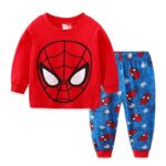 Surpyjama Spider-Man a col rond pour enfant style légère_20