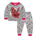 Surpyjama Spider-Man a col rond pour enfant style légère_3