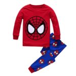 Surpyjama Spider-Man a col rond pour enfant style légère Rouge 24 mois