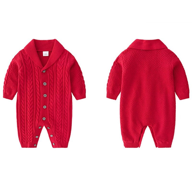 Surpyjama  tricotée à manches longues pour enfant 24 mois_2