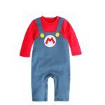 Surpyjama à manches longues Super Mario Bros pour enfant Mario 6 90cm
