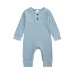 Surpyjama chaud en coton à manches longues pour enfant 24 mois Bleue 24 mois