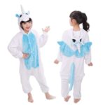 Surpyjama cosplay de licorne en polyester pour enfant_18