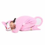 Surpyjama de fête chaud en coton loup pour enfant Chat 90CM