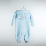 Surpyjama de lapin pour bébé en molleton épais et chaud_2