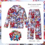 Surpyjama de nuit de Spider-Man en coton pour garçons style casual_13