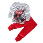 Surpyjama design spider man pour enfant en coton respirant_27
