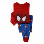 Surpyjama design spider man pour enfant en coton respirant Rouge bleu 7 ans