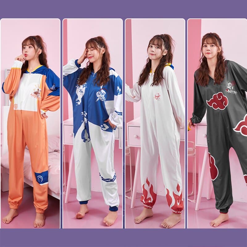 Pyjama Combinaison Polaire Enfant Garçon Taille 12 Ans Naruto Shippuden - Vêtements