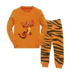 Surpyjama en coton imprimé Tigro de l'anime Winnie l'ourson pour enfants_5