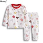 Surpyjama en coton pour bébé fille design simple_10