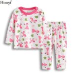 Surpyjama en coton pour bébé fille design simple_11