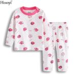 Surpyjama en coton pour bébé fille design simple_15