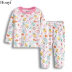 Surpyjama en coton pour bébé fille design simple_16