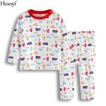 Surpyjama en coton pour bébé fille design simple_19