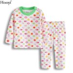 Surpyjama en coton pour bébé fille design simple_27