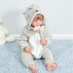 Surpyjama en coton pour bébé lapin à manches longues_17
