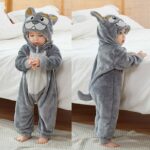Surpyjama en coton pour bébé lapin à manches longues_40