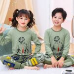 Surpyjama en coton pour enfant 3 ans à col rond_28