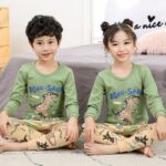 Surpyjama en coton pour enfant 3 ans à col rond_37