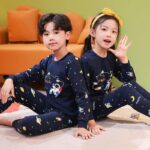 Surpyjama en coton pour enfant 3 ans à col rond_9