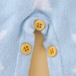 Surpyjama en coton tricoté pour bébé à motif lapin_9
