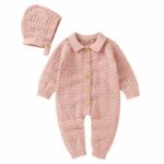 Surpyjama en tricot avec motif imprimé pour enfant 24 mois Rose 24mois