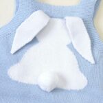 Surpyjama en tricot, lapin pour bébé sans manches_7