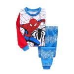 Surpyjama imprimé spider Man pour enfant style décontracté Bleu 7 ans
