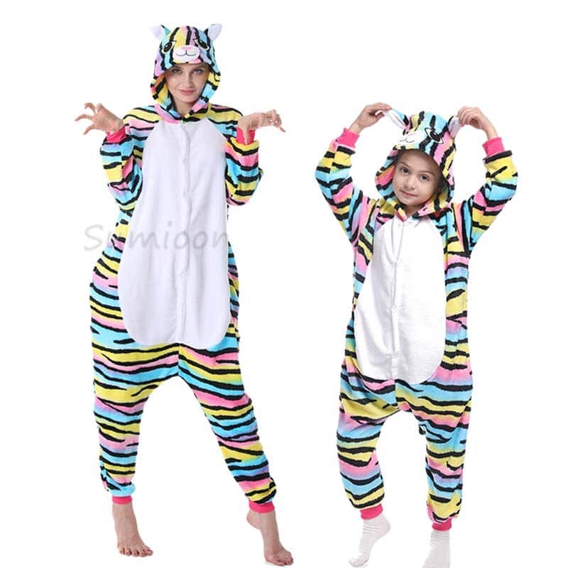 Surpyjama licorne épais et chaud pour ado en coton_21