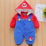 Surpyjama modèle Super Mario avec capuche pour enfant_2