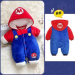 Surpyjama modèle Super Mario avec capuche pour enfant_4