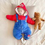 Surpyjama modèle Super Mario avec capuche pour enfant_5