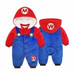Surpyjama modèle Super Mario avec capuche pour enfant_6
