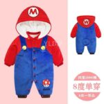 Surpyjama modèle Super Mario avec capuche pour enfant_7