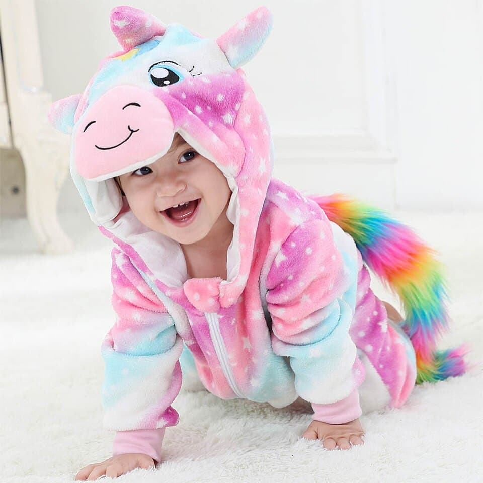 Surpyjama pour enfant licorne en coton de haute qualité_19