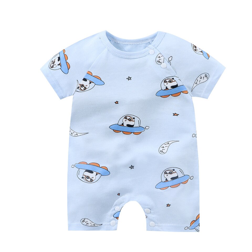 Surpyjama pour garçon nouveau né avec motif animal en coton doux Panda 90 cm