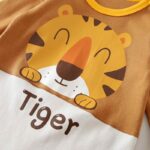 Surpyjama respirant imprimé tigre pour bébé_5
