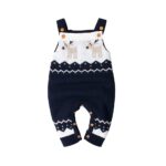 Surpyjama sans manches en acrylique pour enfant 24 mois Bleue marine 24 mois